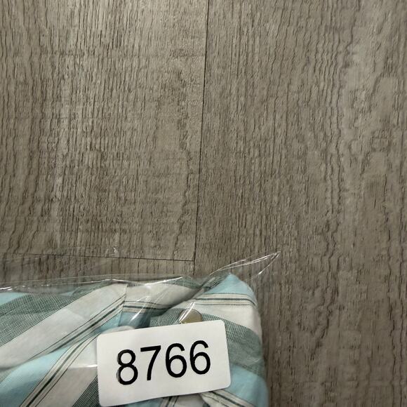 Vintage Wrangler Western Snap Button Shirt Men's 2XL Teal Striped 90s Cowboy - Picture 7 of 7